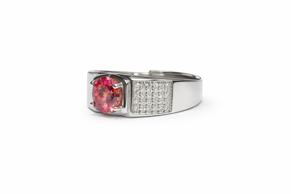 Divina Red Men's Ring