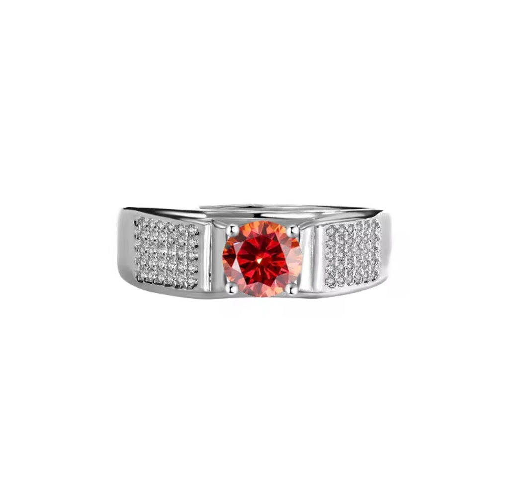 Divina Red Men's Ring